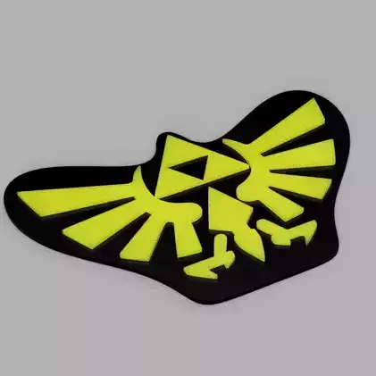 Coaster The Leyend Of Zelda Triforce