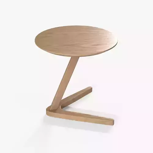 Healey End Table oak finish