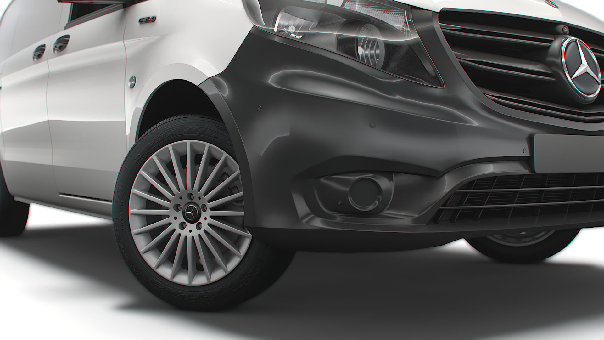 Mercedes Benz E Vito Panel Van L1 2021 3D model_31