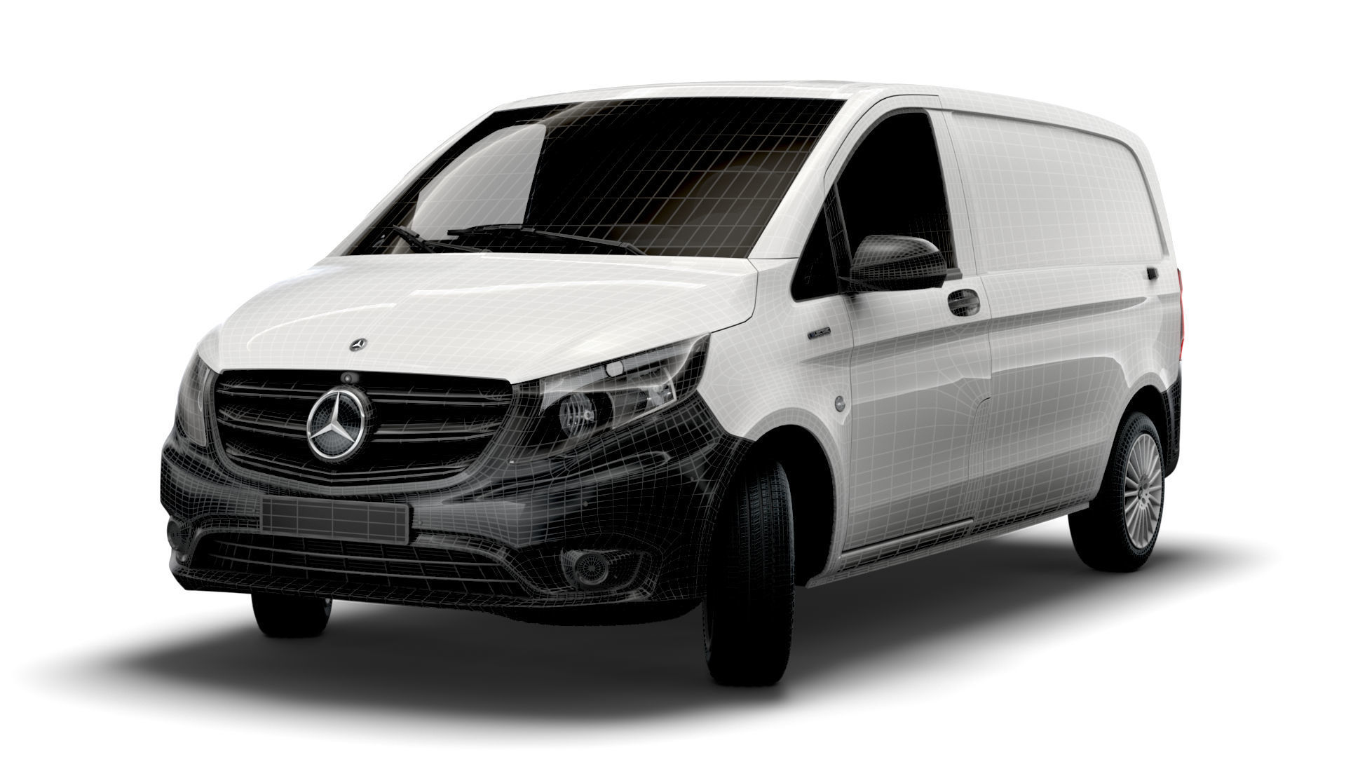 Mercedes Benz E Vito Panel Van L1 2021 3D model_26