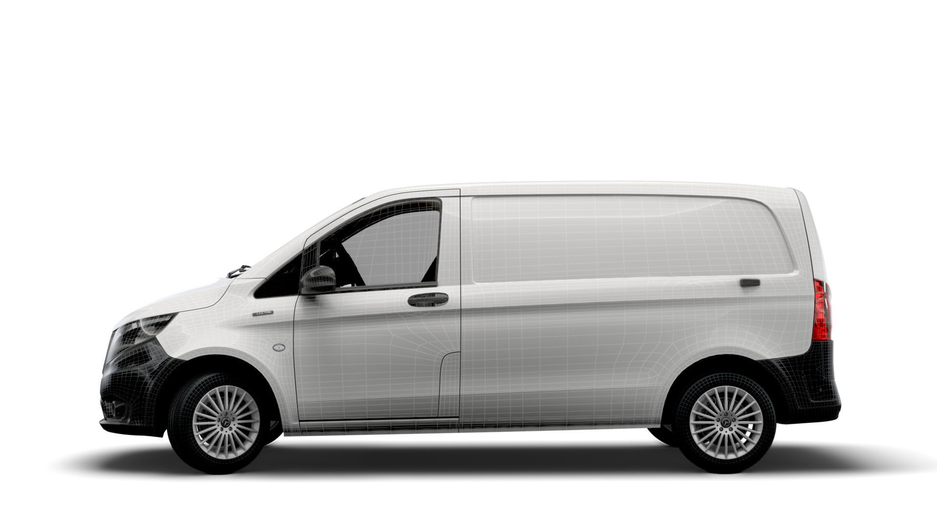 Mercedes Benz E Vito Panel Van L1 2021 3D model_19
