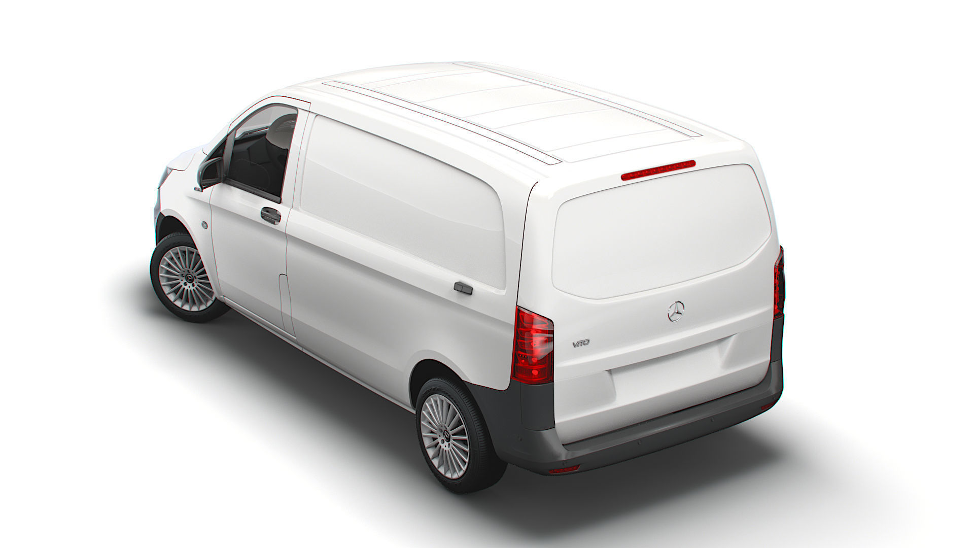Mercedes Benz E Vito Panel Van L1 2021 3D model_3