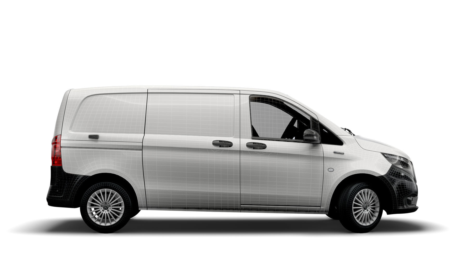 Mercedes Benz E Vito Panel Van L1 2021 3D model_15