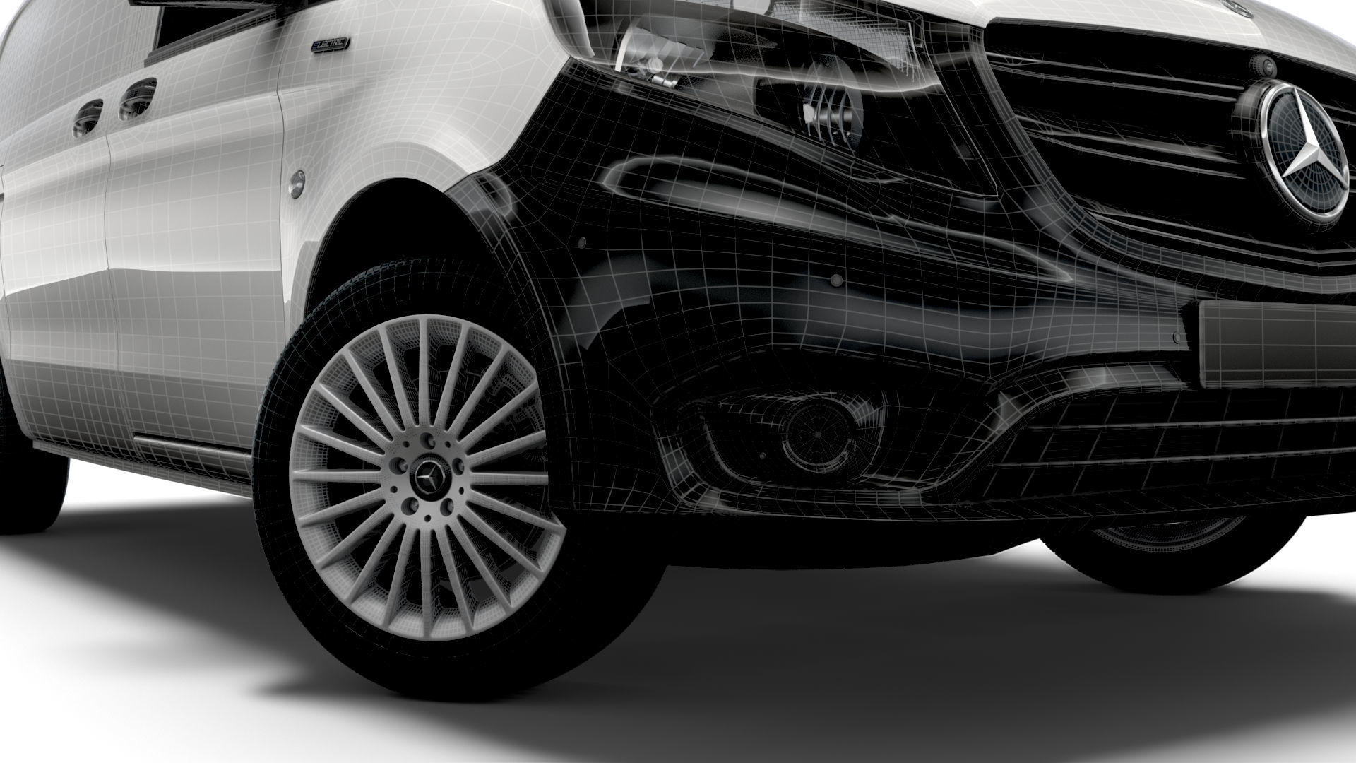 Mercedes Benz E Vito Panel Van L1 2021 3D model_20