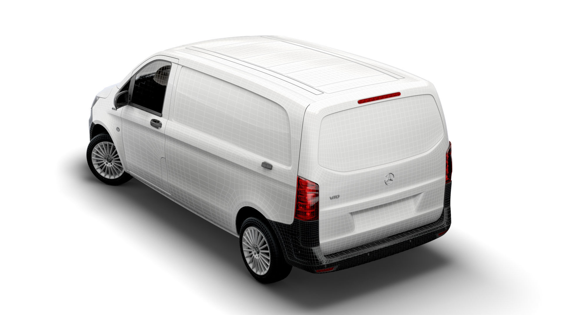 Mercedes Benz E Vito Panel Van L1 2021 3D model_16
