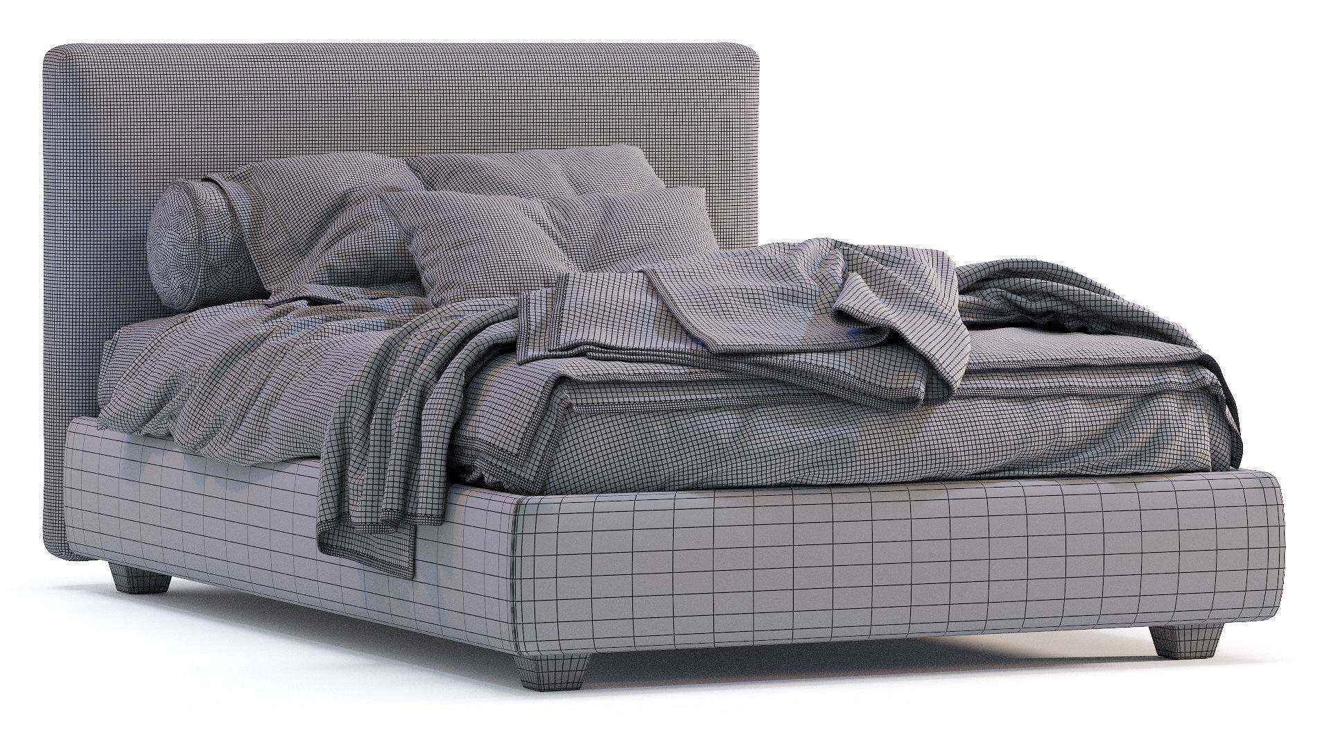 Bed Max By Twils 3D model_18