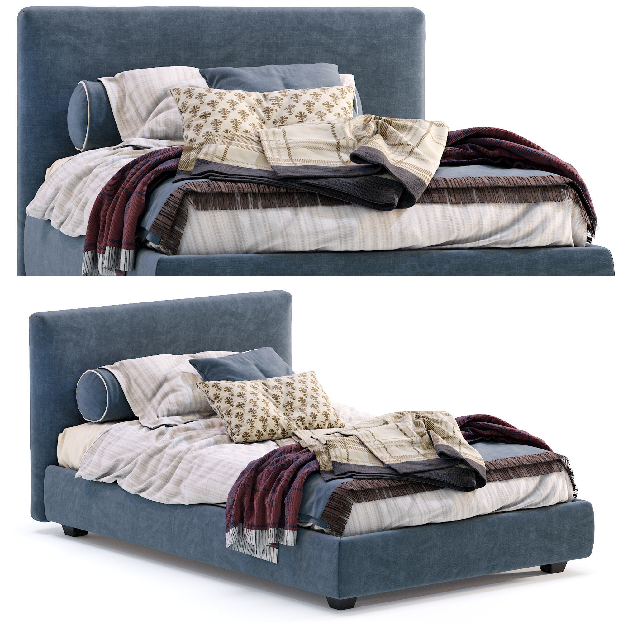 Bed Max By Twils 3D model_29