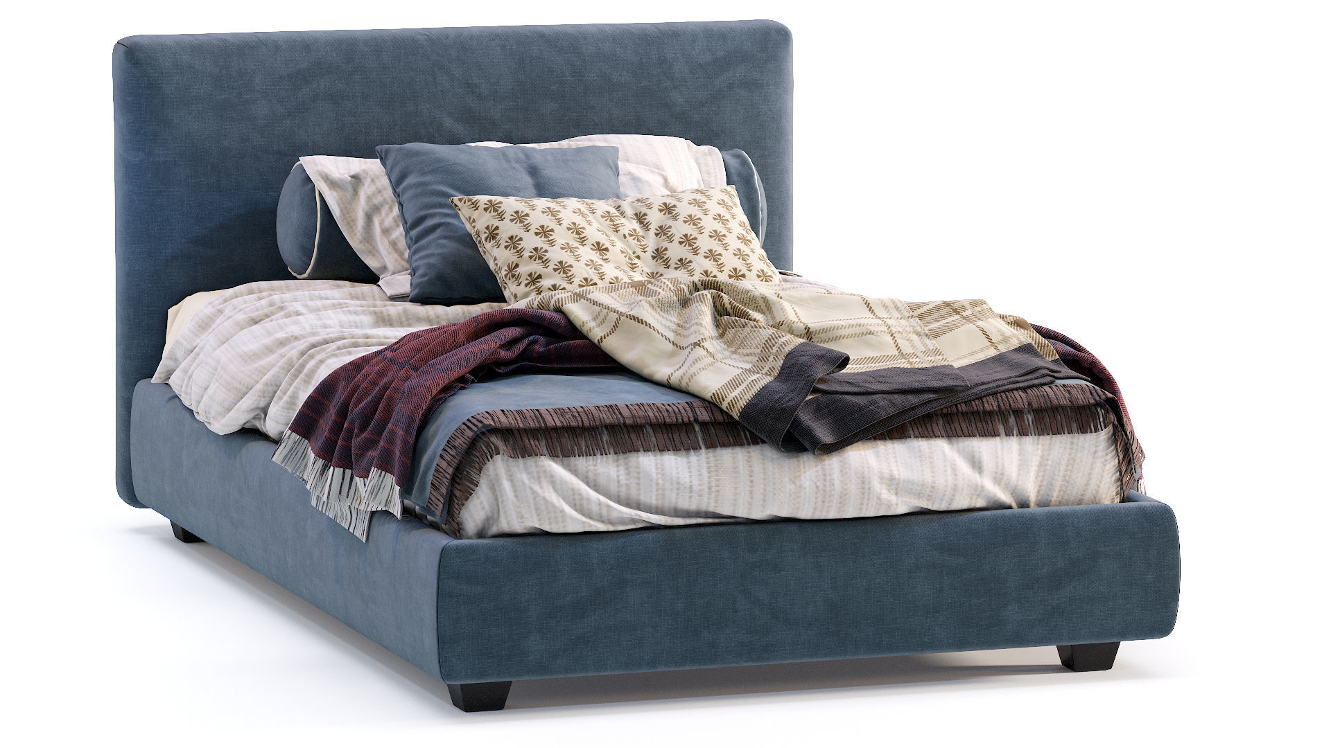 Bed Max By Twils 3D model_10