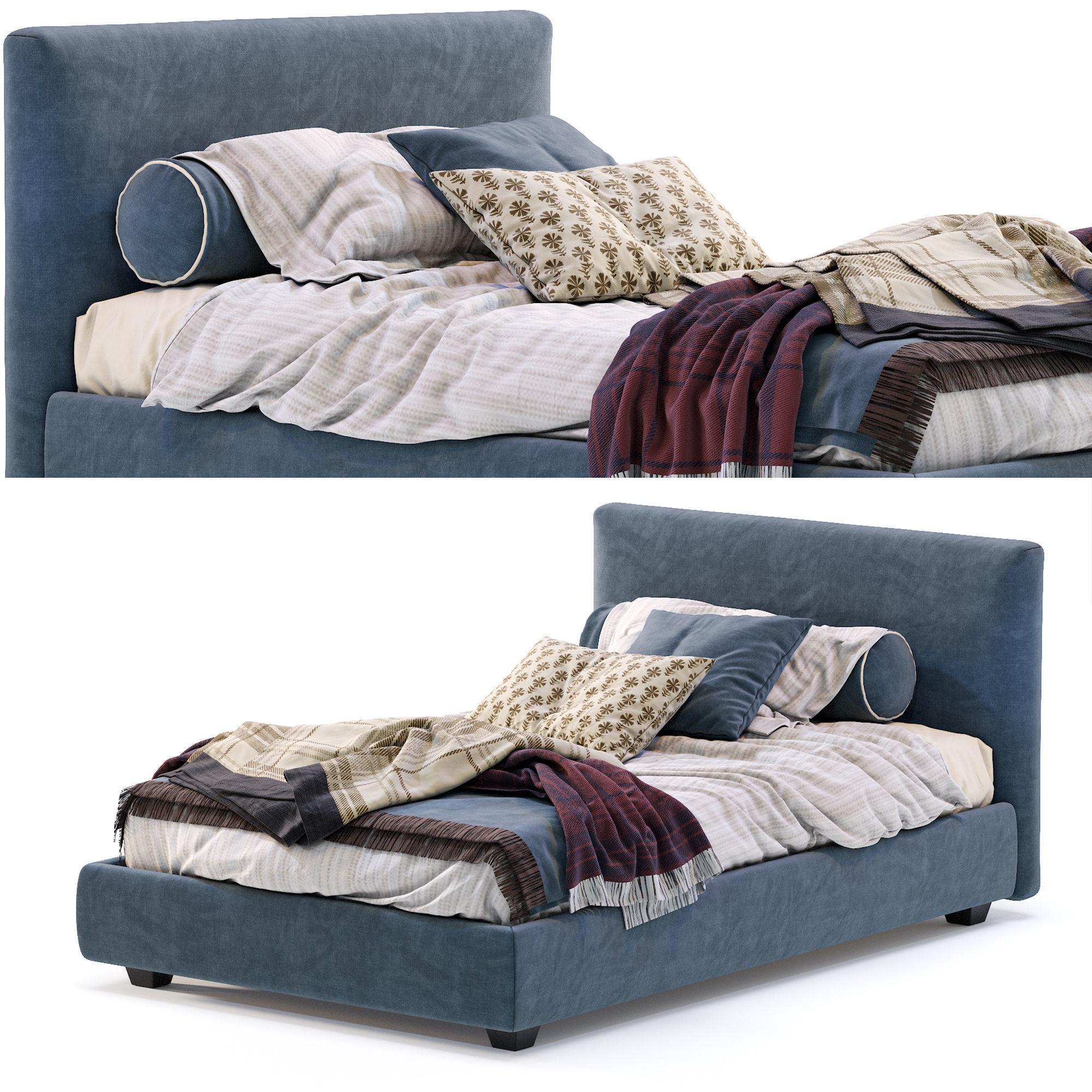 Bed Max By Twils 3D model_22