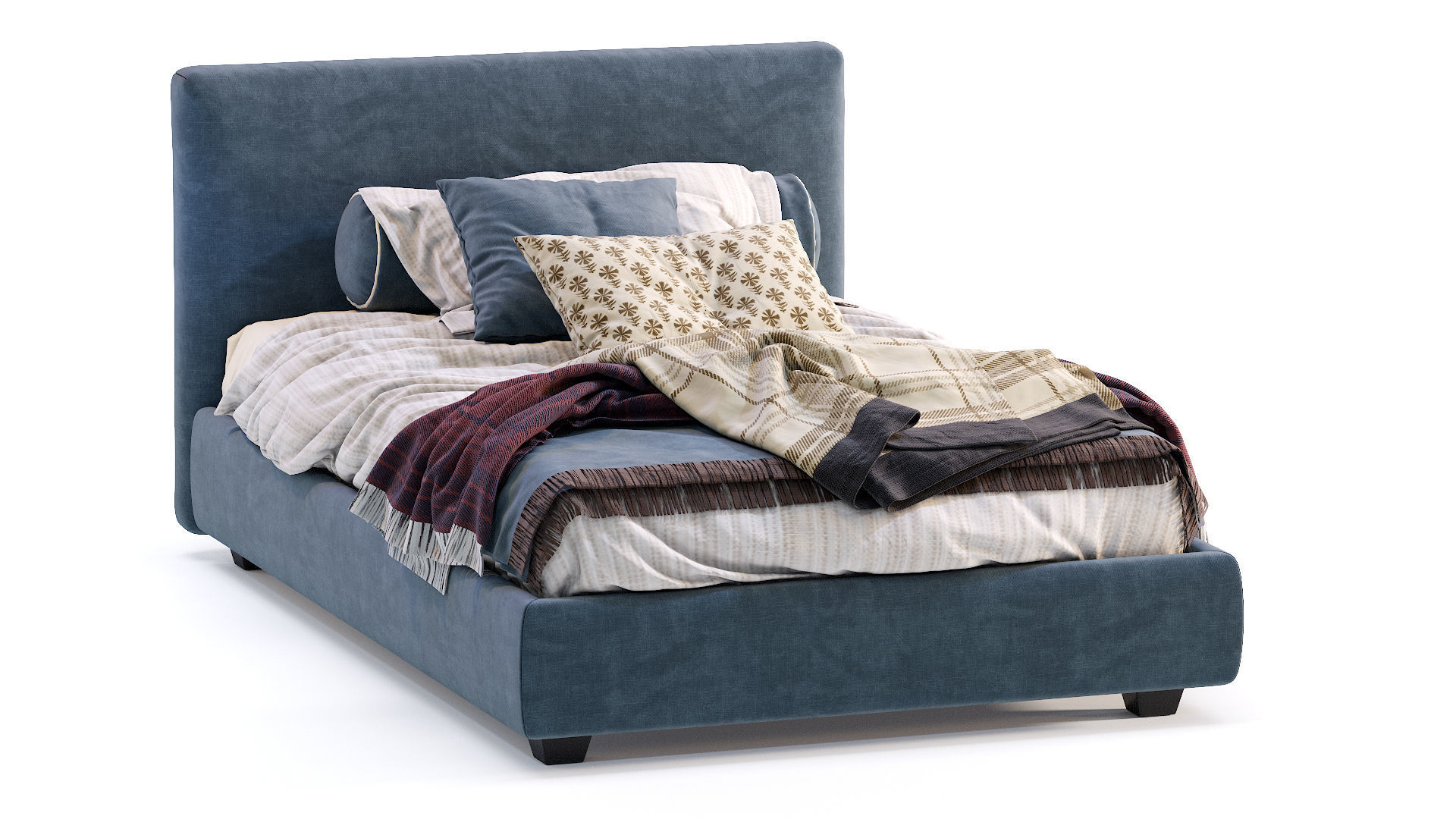 Bed Max By Twils 3D model_6