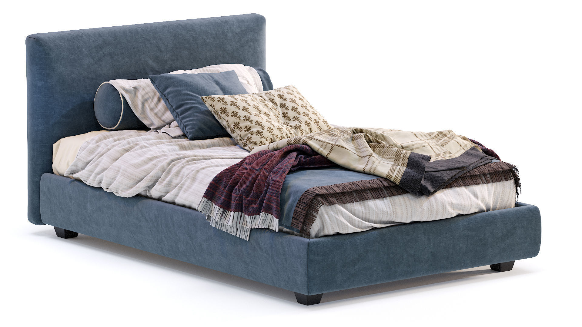 Bed Max By Twils 3D model_7