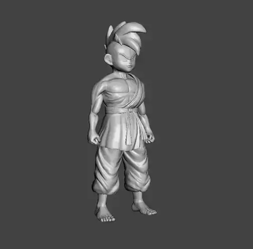Kid Uub 3D Model 3D print model