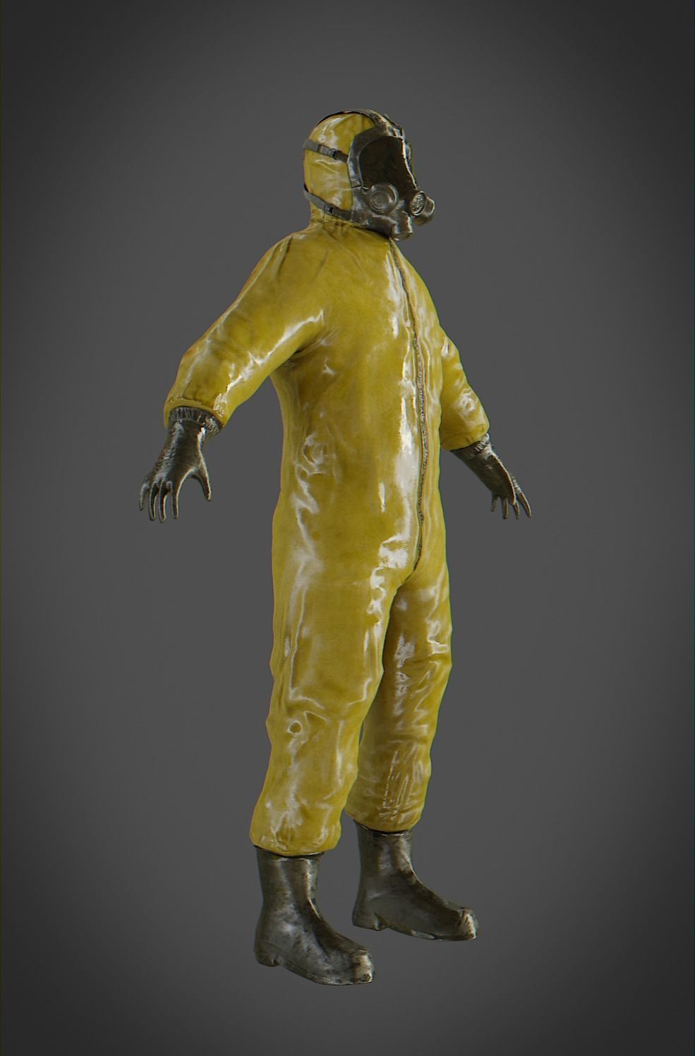 Biosuit Engineer  Low-poly 3D model_4