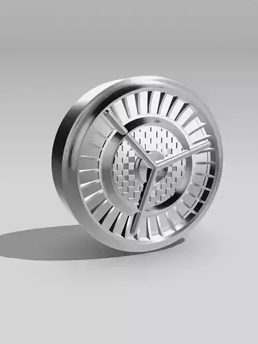 Kustom hubcap lowrider bomb bombas Style 5 3D print model