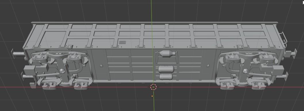 H0 1-87 scale Boxcar Eaos 3D print model_9