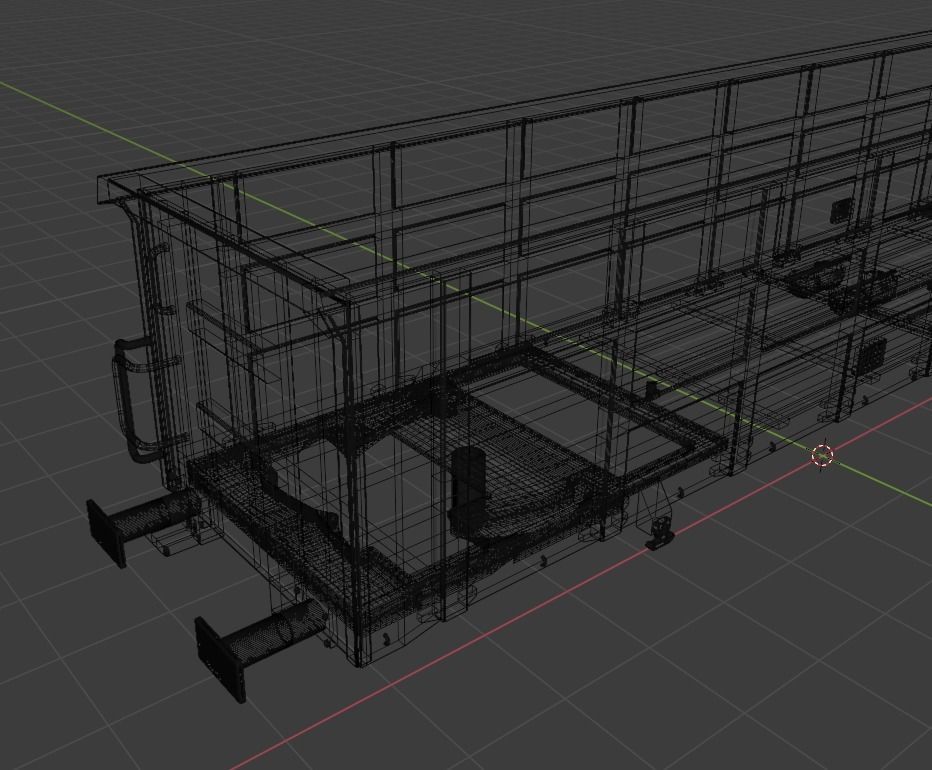 H0 1-87 scale Boxcar Eaos 3D print model_8