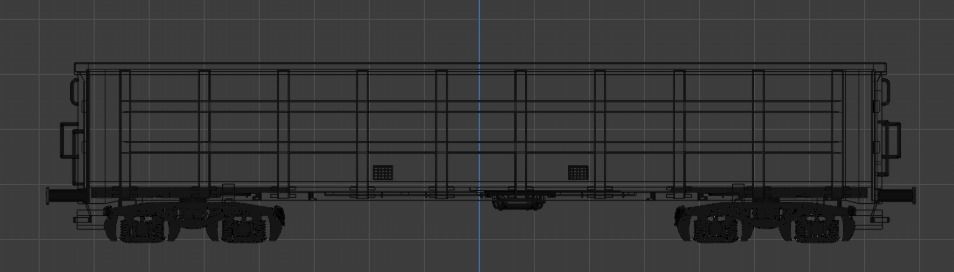 H0 1-87 scale Boxcar Eaos 3D print model_4