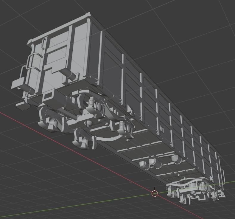 H0 1-87 scale Boxcar Eaos 3D print model_7