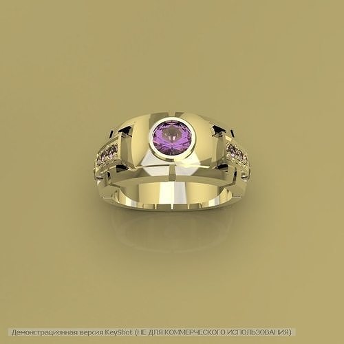 diamond ring 3D print model