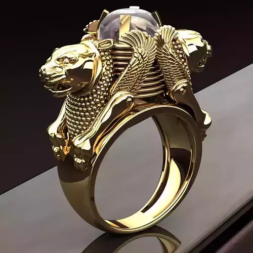 Achaemenid lion 3D print model