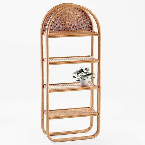 Ria Bookshelf 3D model