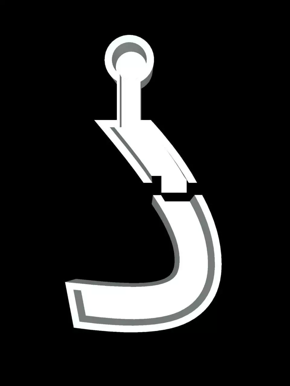 Arabic Alphabet Cast Your Own LETTERS Easy To Cast Puzzle Fit 3D model_0