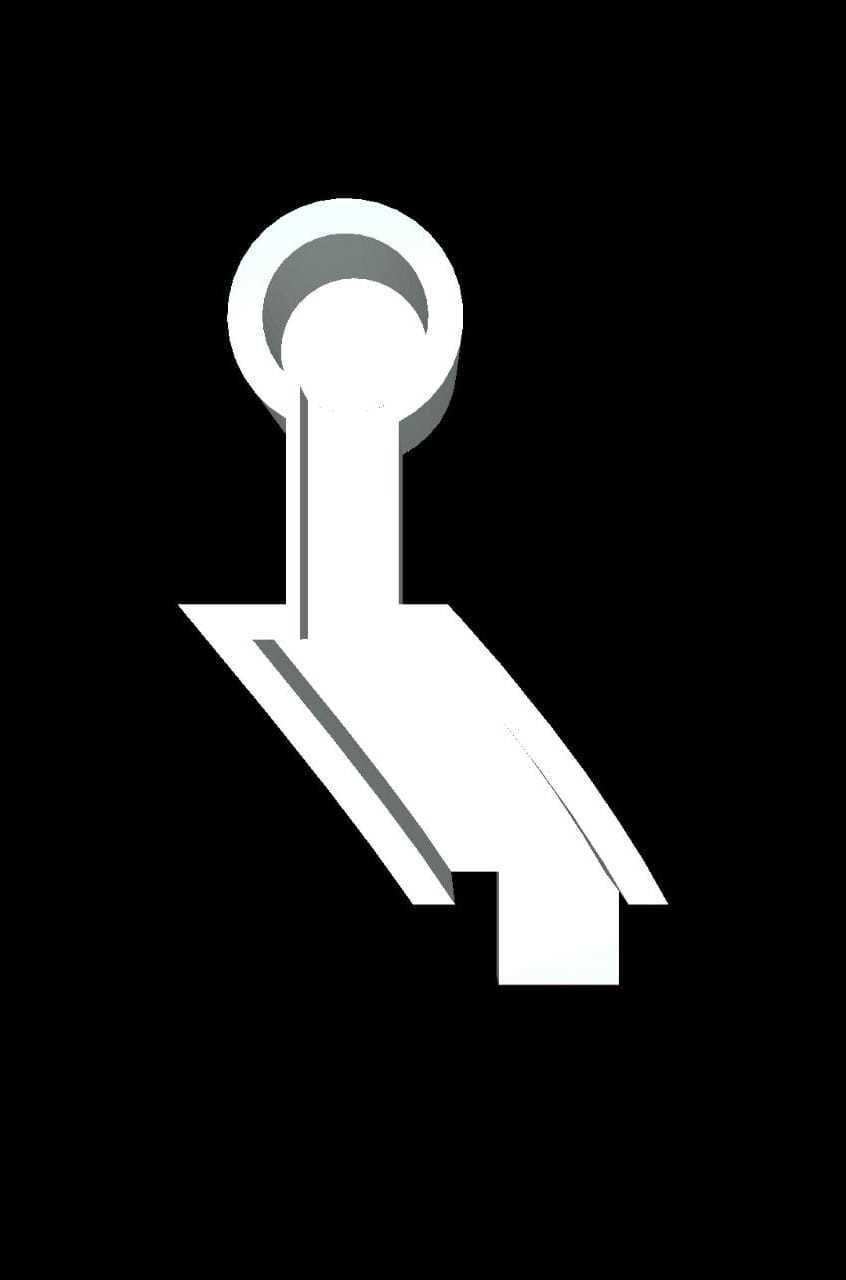 Arabic Alphabet Cast Your Own LETTERS Easy To Cast Puzzle Fit 3D model_1