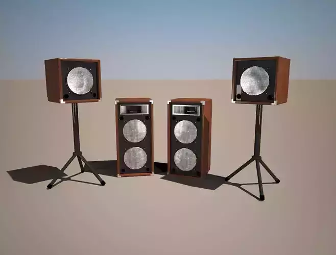 Speaker loudspeaker with two speakers