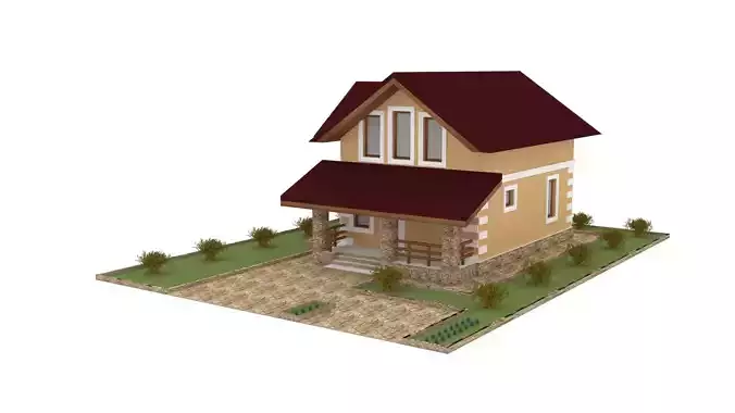 Residential house in the village