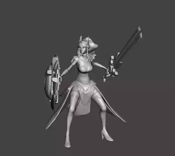 DWG Leona 3D Model