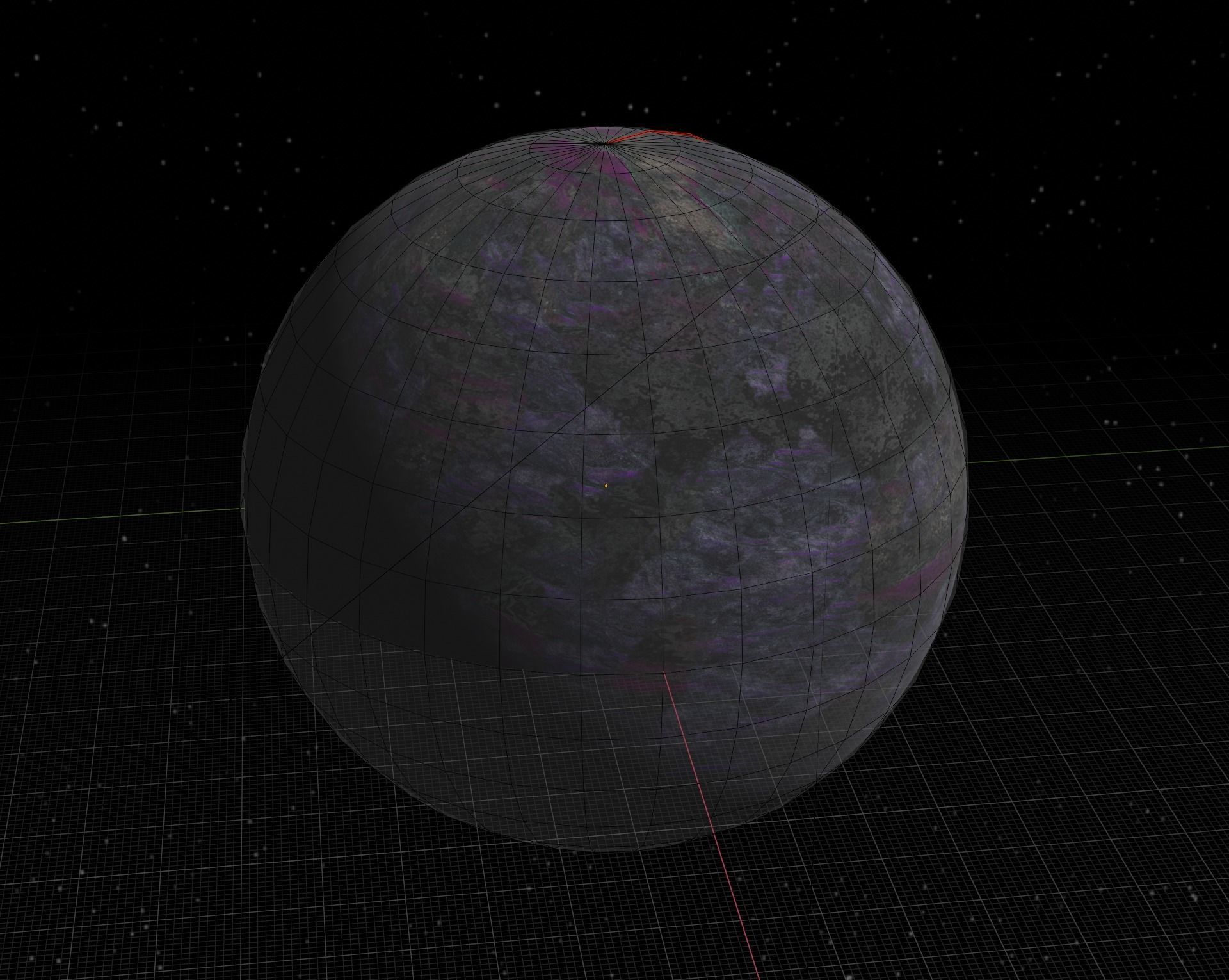 alien moon 002 Low-poly 3D model_14