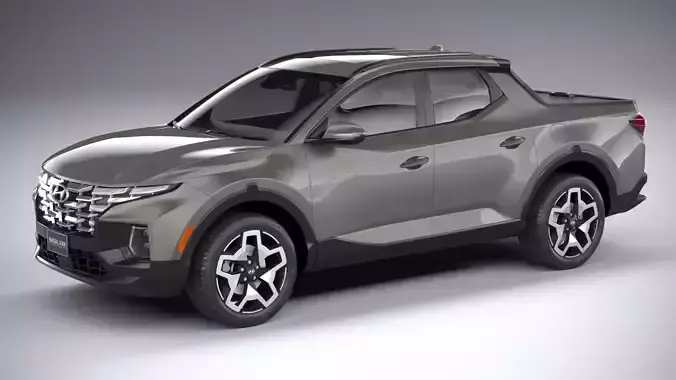 Hyundai Santa Cruz 2022 3D model