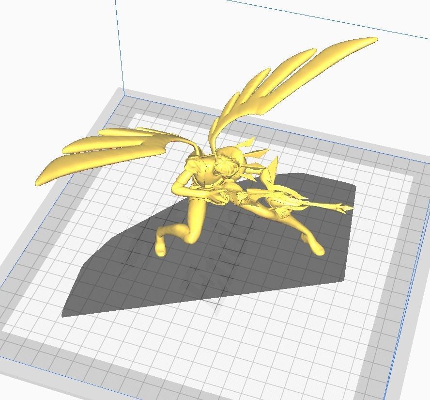 DWG Jhin 3D Model 3D print model_1