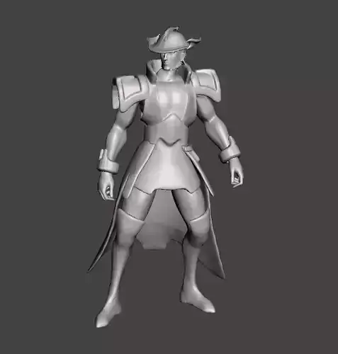 DWG Twisted Fate 3D Model
