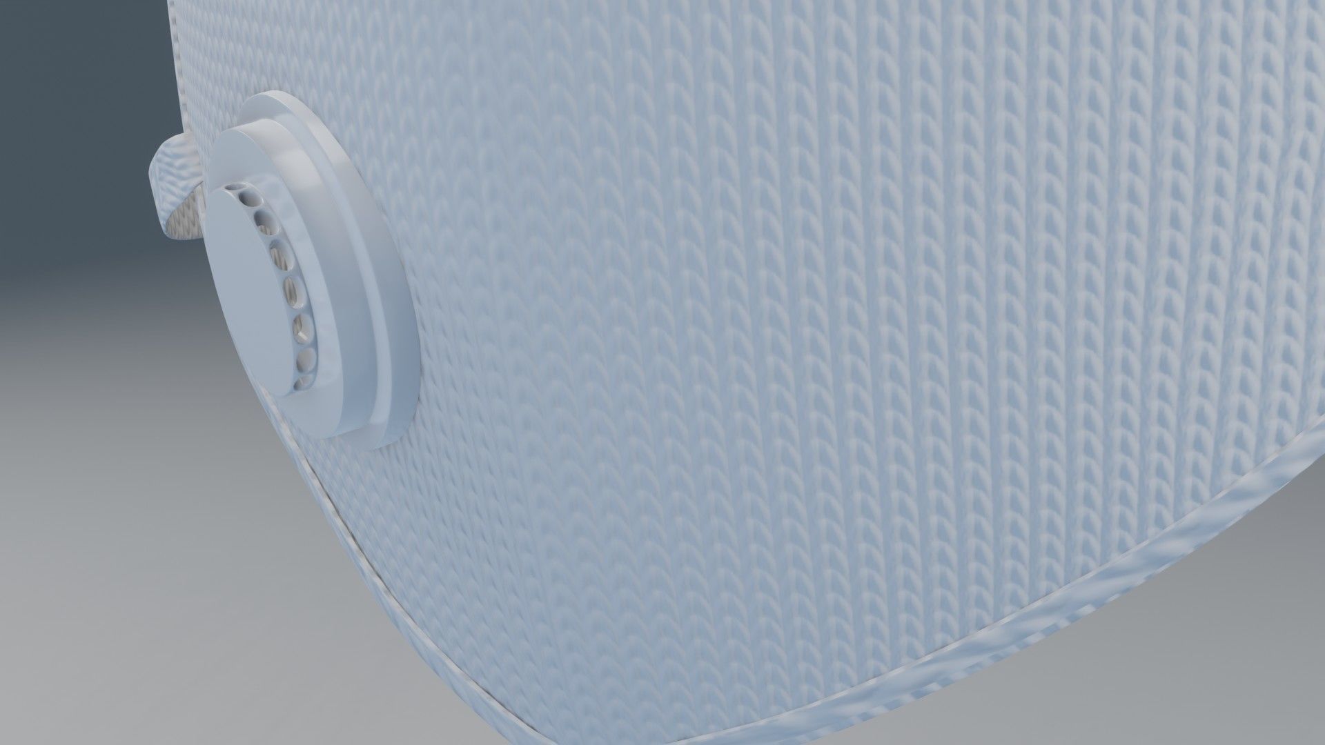 Medical face mask 3D model 3D model_5