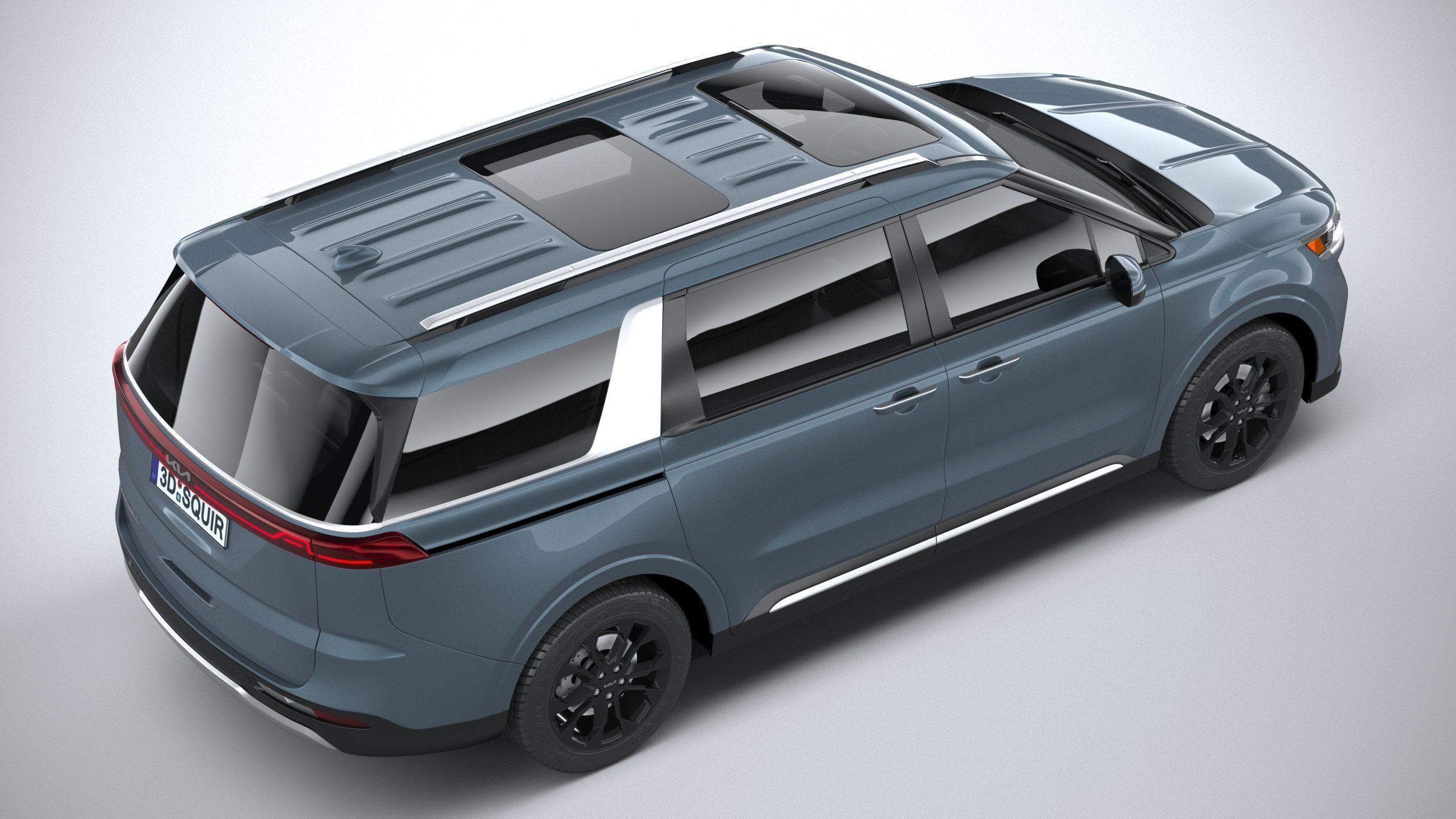 Kia Carnival 2022 3D model_10