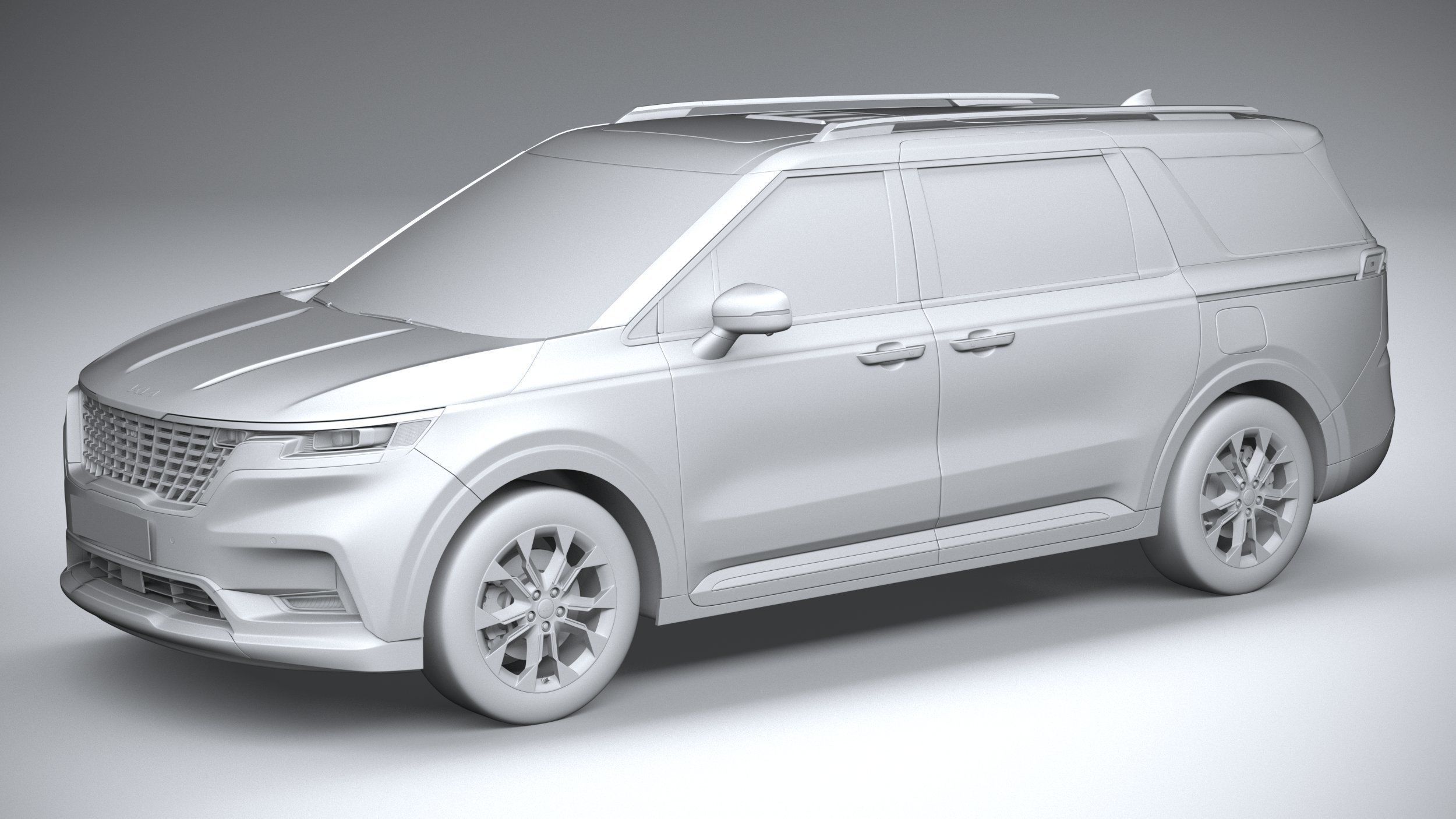 Kia Carnival 2022 3D model_19