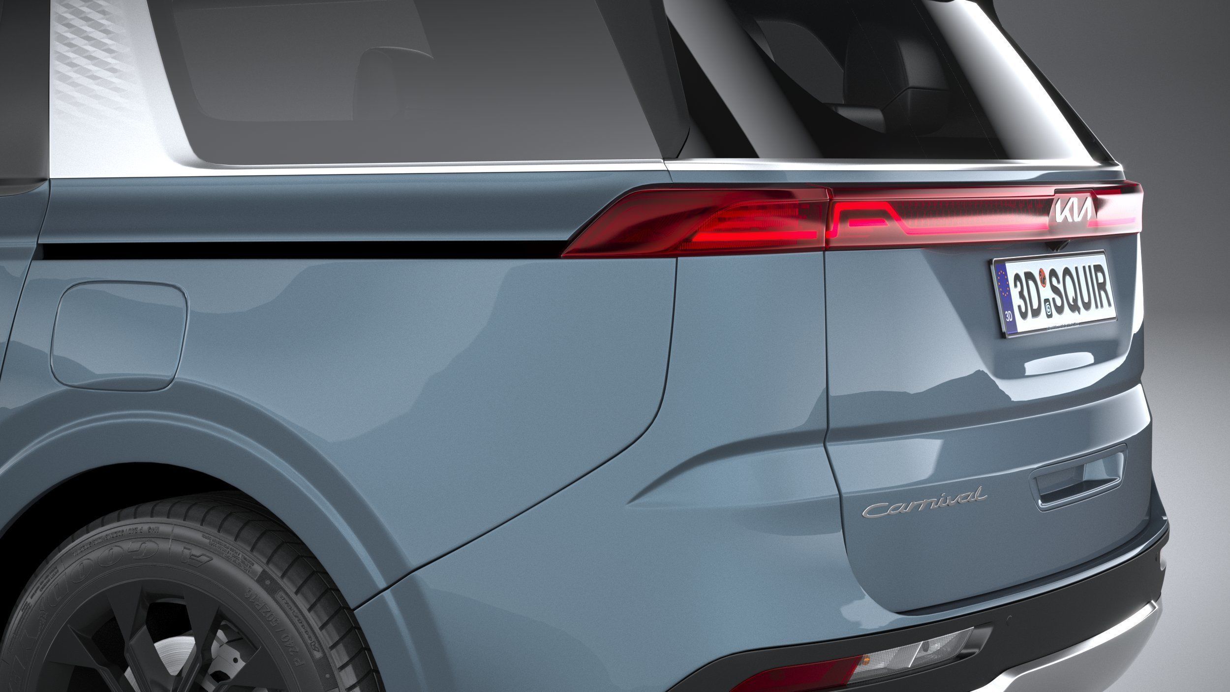 Kia Carnival 2022 3D model_6