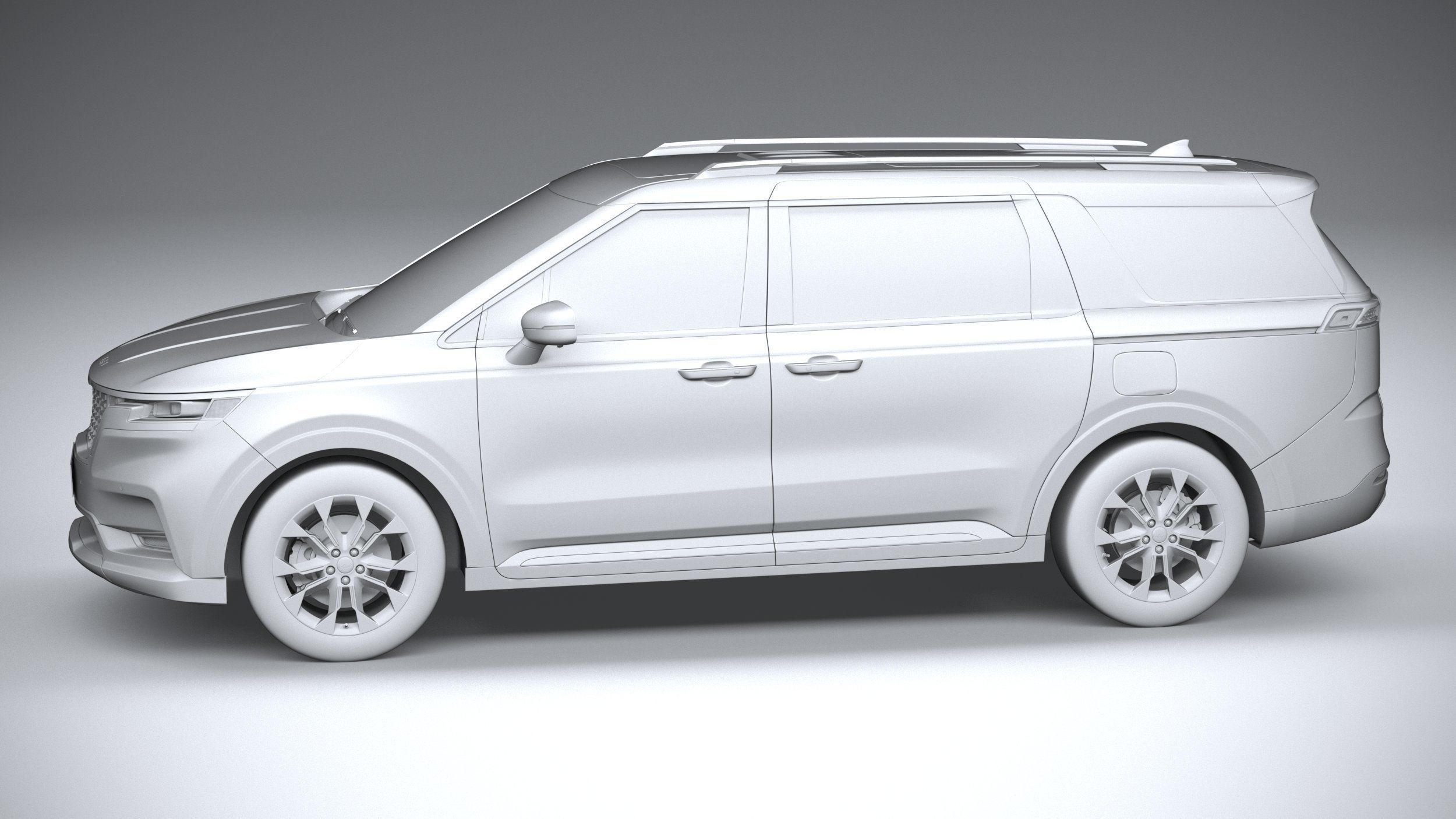Kia Carnival 2022 3D model_22