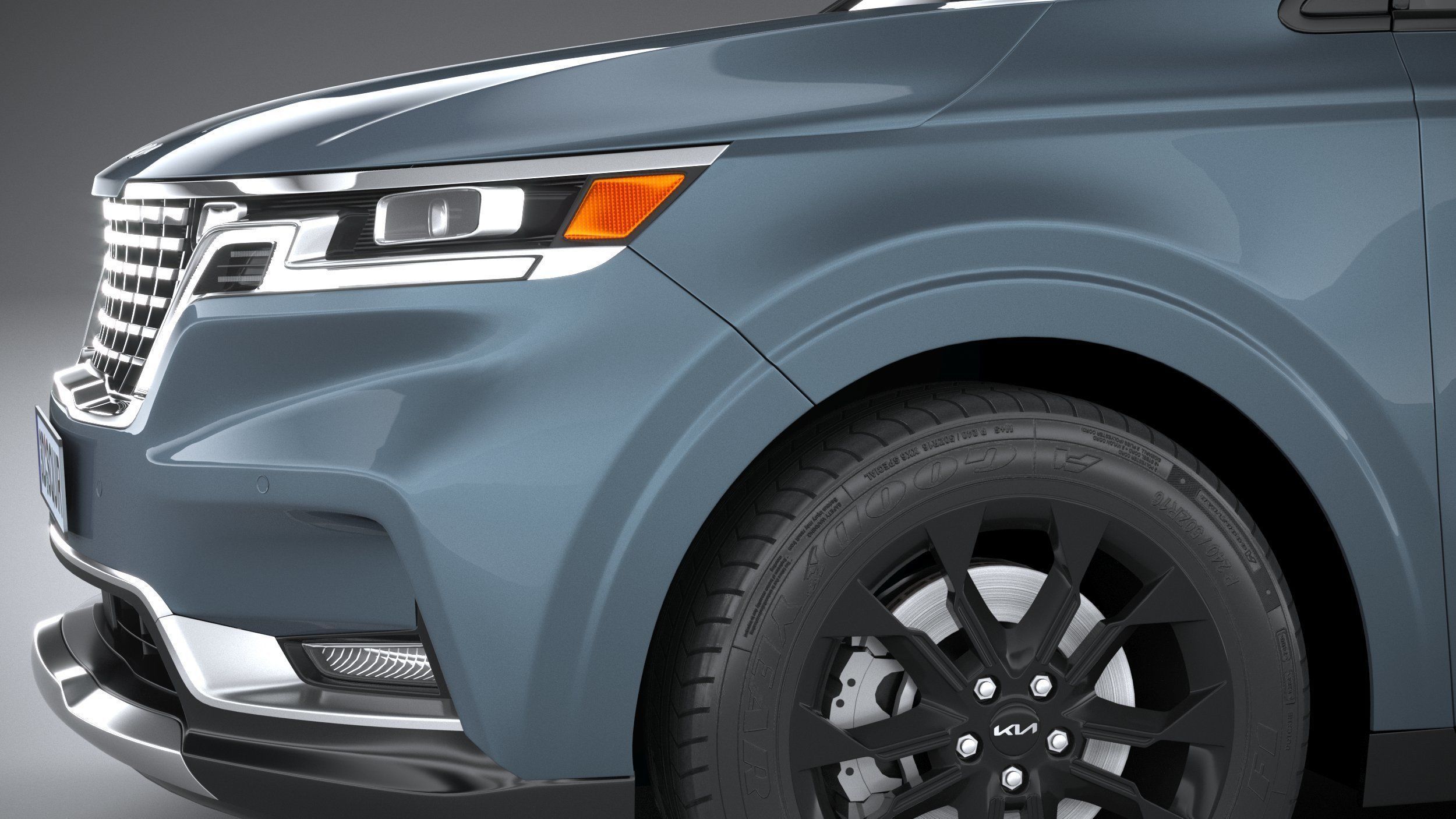 Kia Carnival 2022 3D model_3