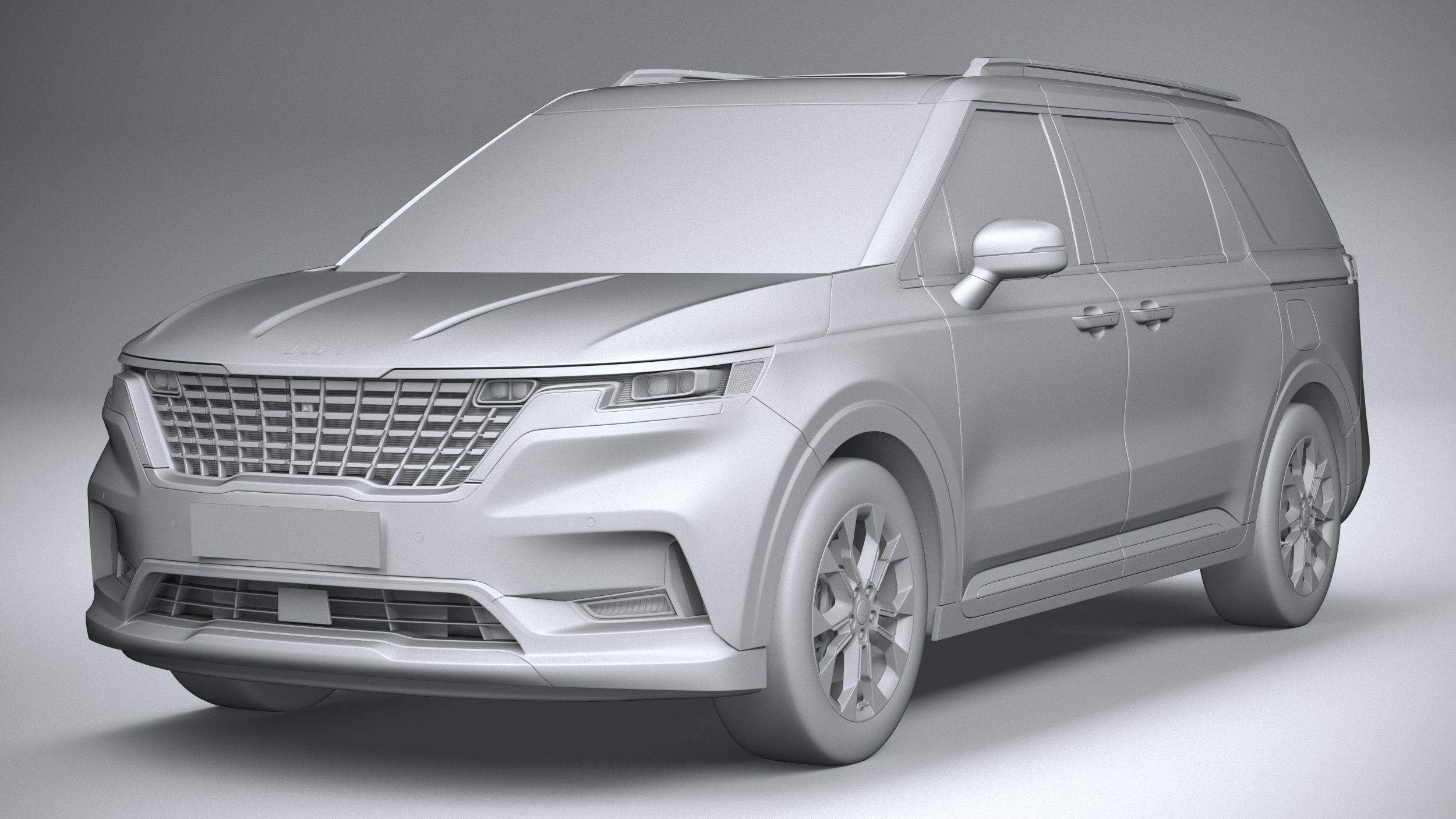 Kia Carnival 2022 3D model_20