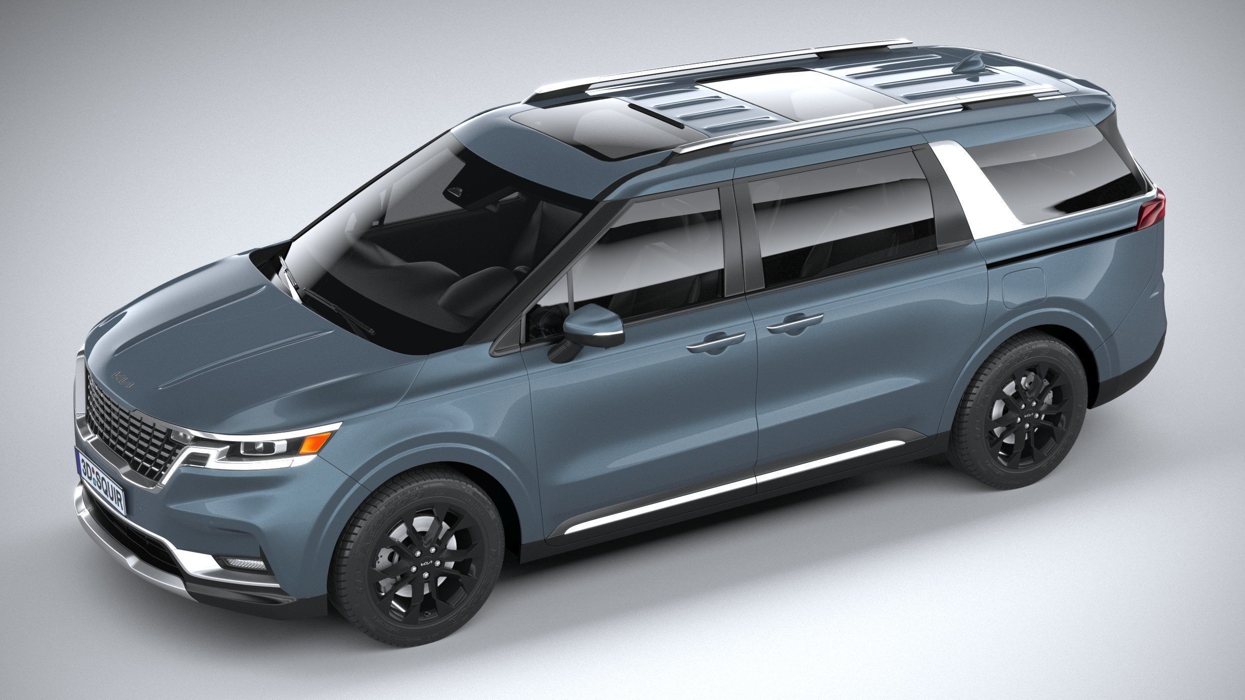 Kia Carnival 2022 3D model_7
