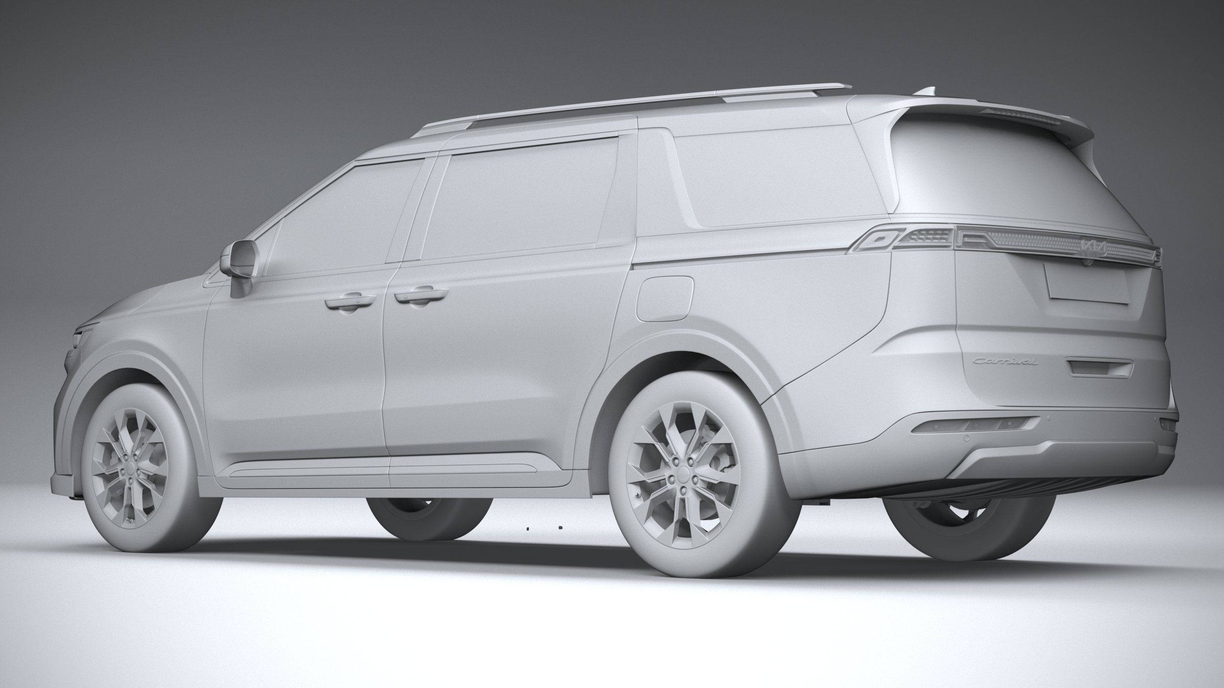 Kia Carnival 2022 3D model_21