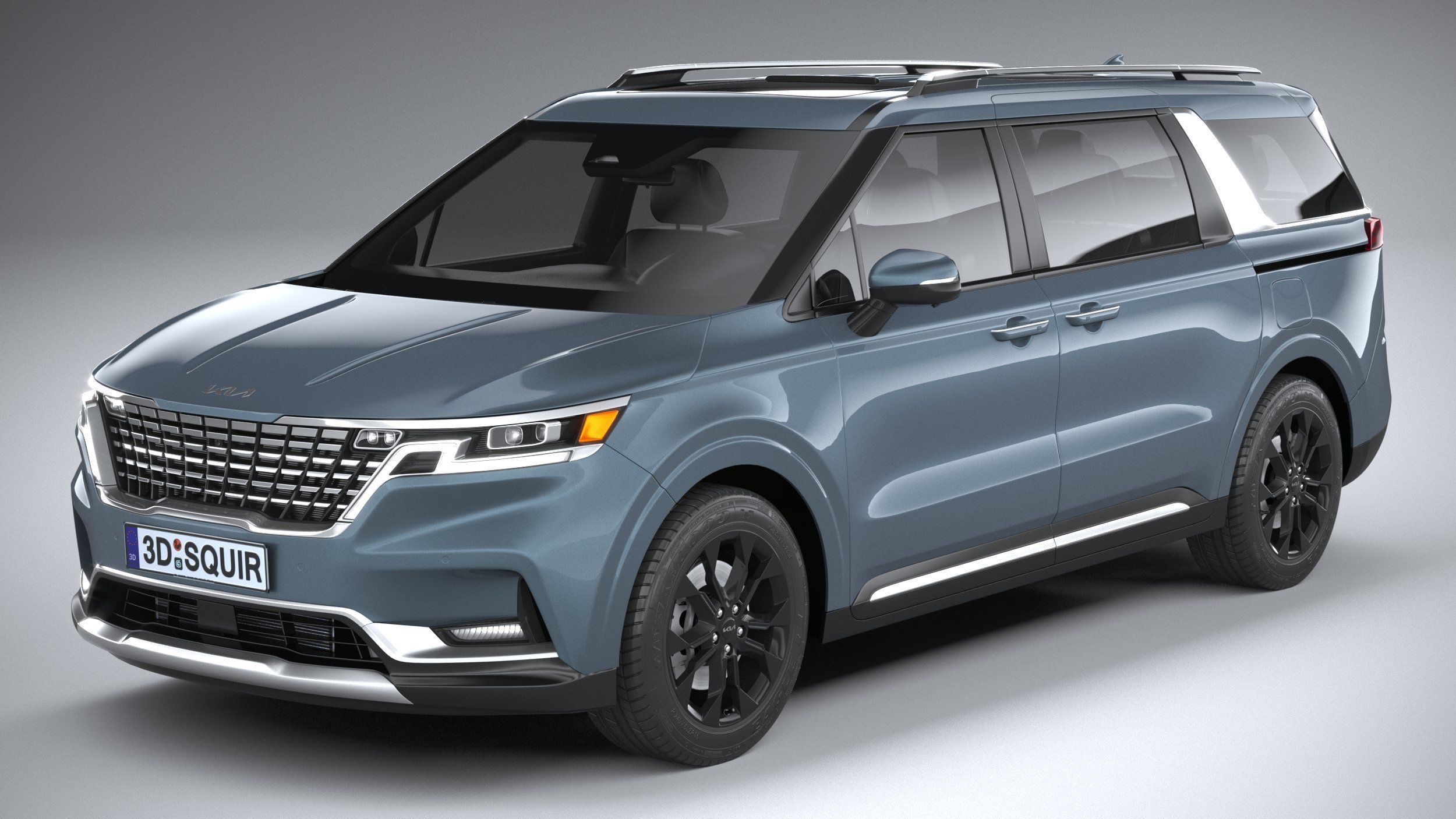 Kia Carnival 2022 3D model_1