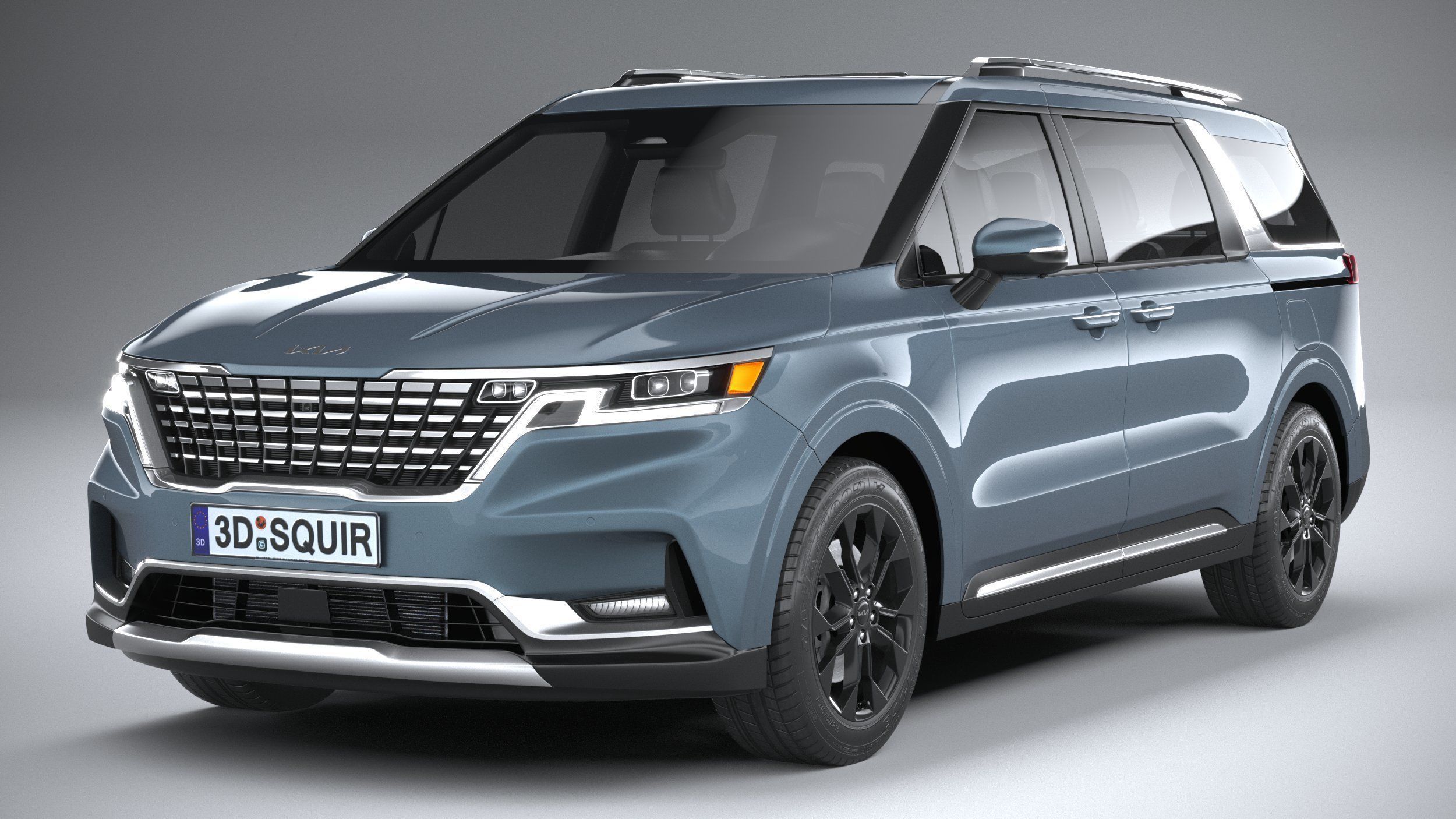 Kia Carnival 2022 3D model_2