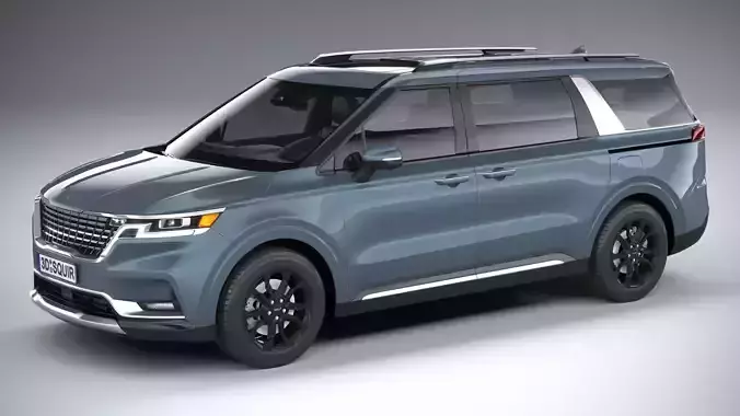 Kia Carnival 2022 3D model