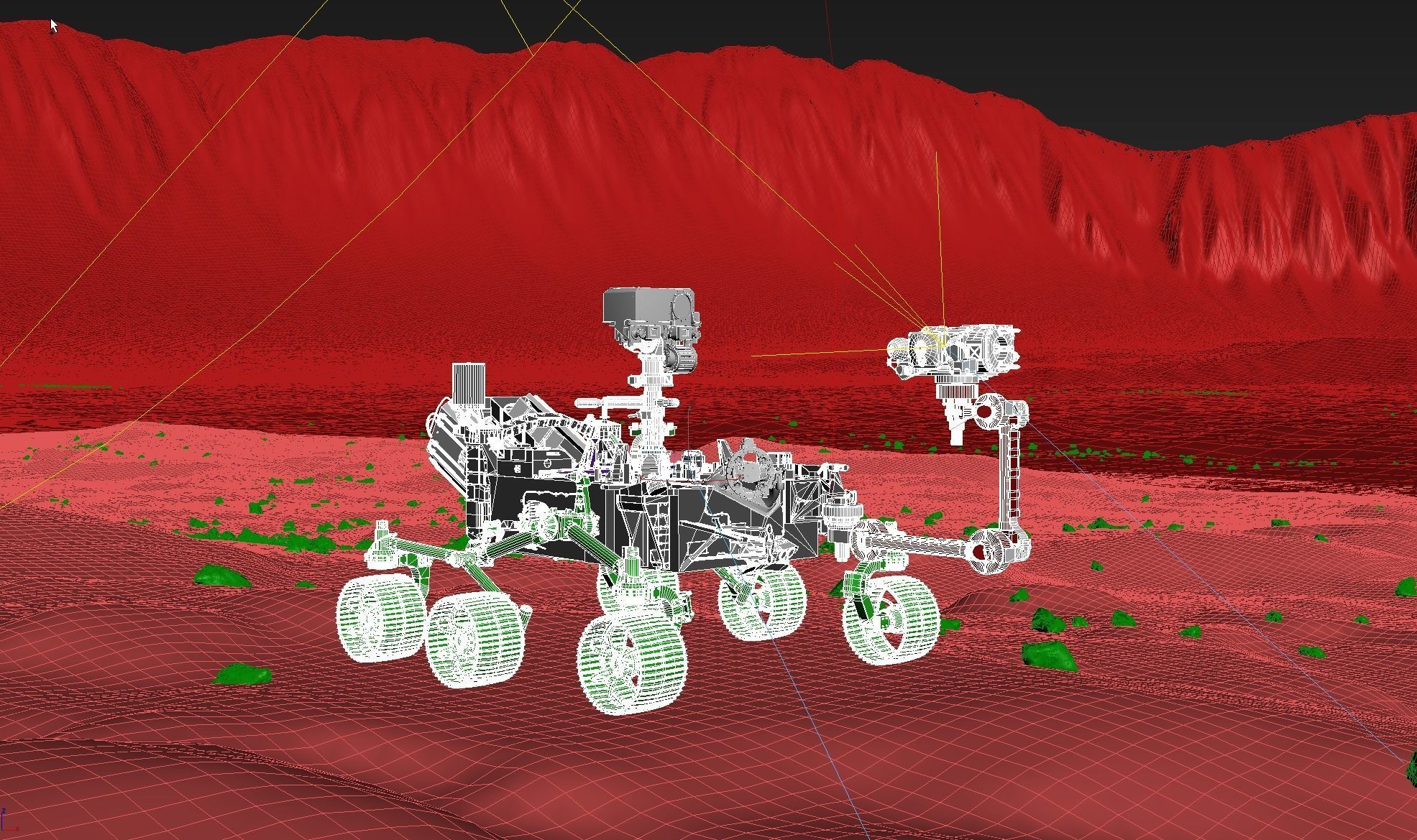 Perseverance Mars Rover 3D model_13