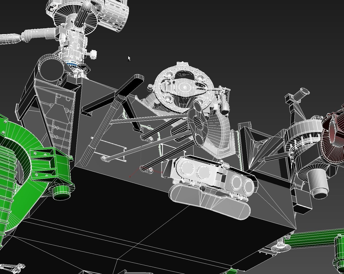 Perseverance Mars Rover 3D model_11