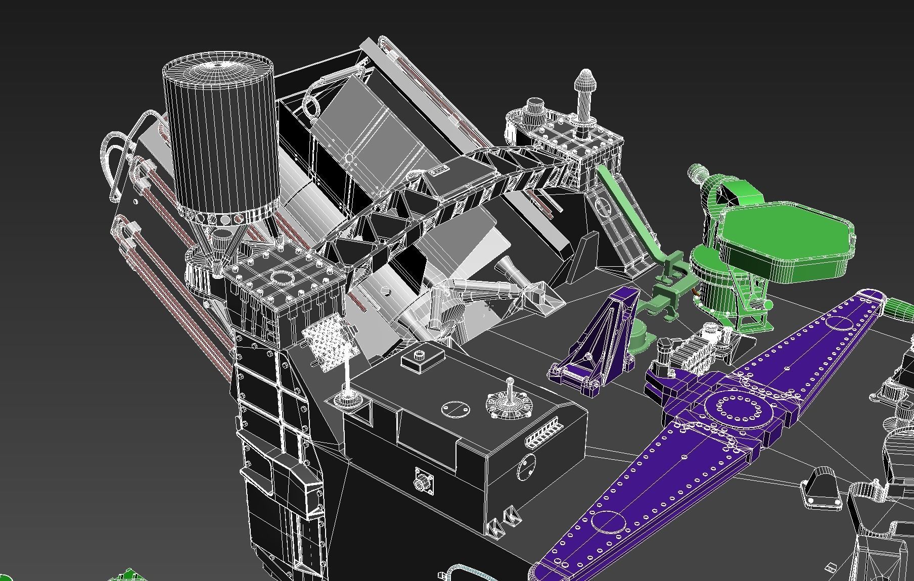 Perseverance Mars Rover 3D model_10