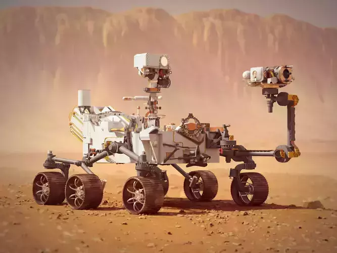 Perseverance Mars Rover 3D model